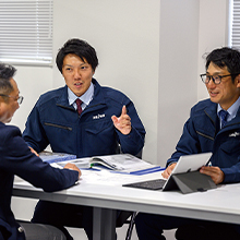 営業の様子