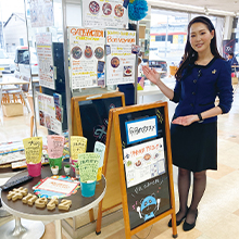地域の情報発信の様子