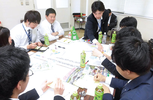 住民参加による地域づくりの様子