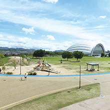 計画・設計した公園の様子