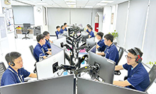 配管の設計の様子