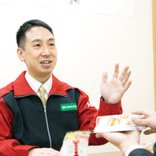バイヤーのお仕事の様子
