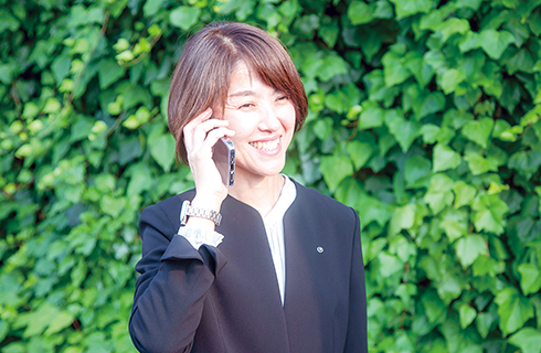 アフターフォローの様子