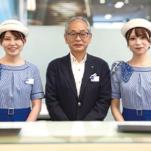 インフォメーション・コンシェルジュの様子