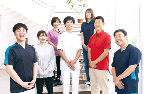 スタッフさんの集合写真