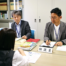 不動産の無料相談会の様子