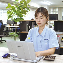 生産管理の様子
