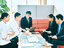 営業の様子